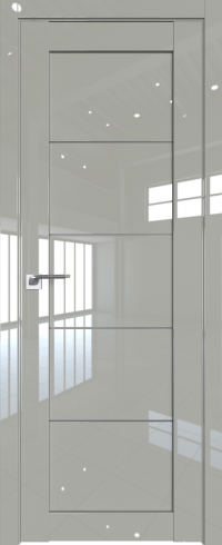 Дверь 2.11L Profildoors, серый глянец